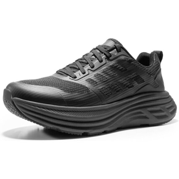 No Brand Shoes - Women's Black Walking Shoes Tennis Comfortable Athletic Sneakers